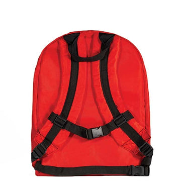 First Aid Backpack Red