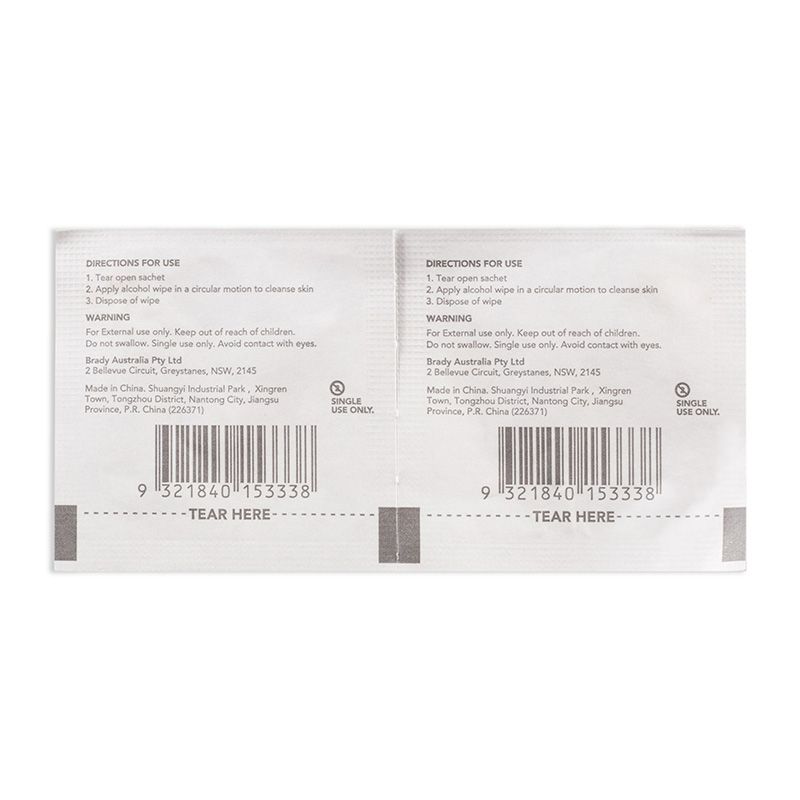 FAC Alcohol Wipes - Single Wipe