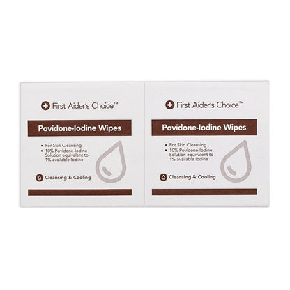Povidone Iodine Wipes - Single Wipe