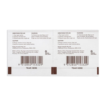 Povidone Iodine Wipes - Single Wipe