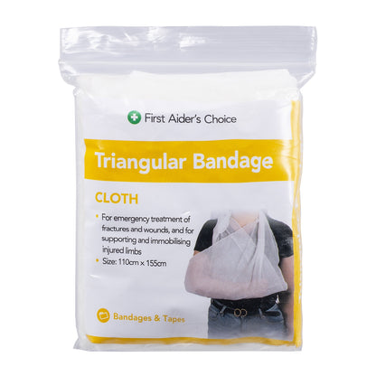 FAC Triangular Disposable Bandage 110 x 110 x 155cm